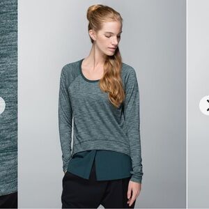 Lululemon Layered Long Sleeve Tee